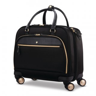 SAMSONITE MOBILE SOLUTION SPINNER MOBILE OFFICE W/USB-Black