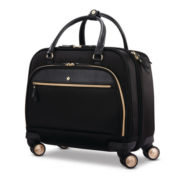 SAMSONITE MOBILE SOLUTION SPINNER MOBILE OFFICE W/USB-Black
