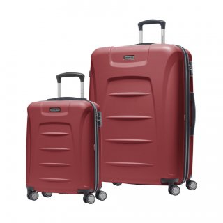 SAMSONITE TRIBUTE PRO 2 PIECE SET-Metallic Red