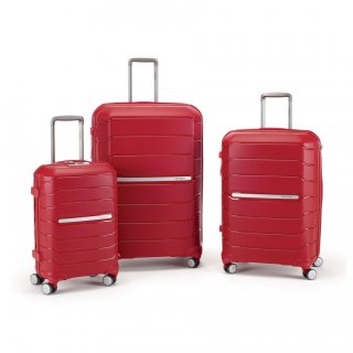 SAMSONITE FREEFORM 3 PIECE SET-Red