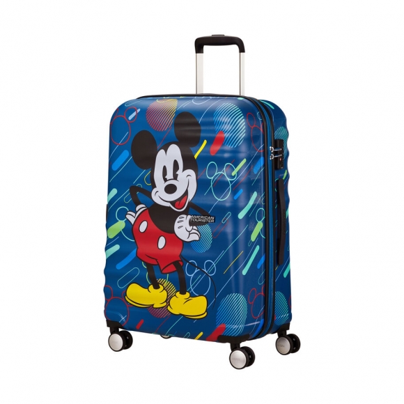 AMERICAN TOURISTER DISNEY WAVEBREAKER SPINNER MEDIUM-Mickey Future Pop